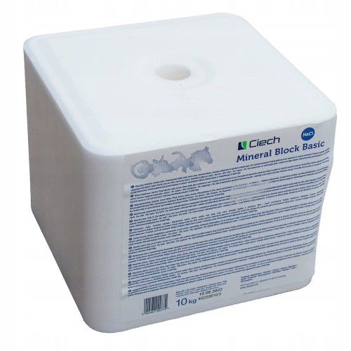 Lizawka solna Ciech Mineral Block Basic 10kg biała